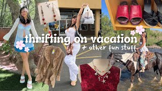 THRIFTING (& more) on SUMMER VACATION !!! good finds & good times ✿ ☺ ✿