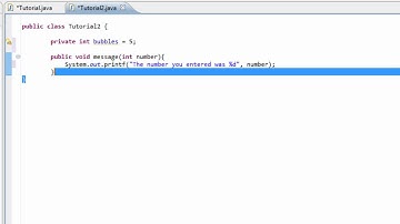 Intro to Java Programming 20 - Public vs Private