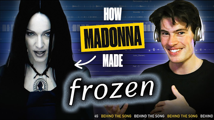 Frozen Studio version - Studio performance video thumbnail