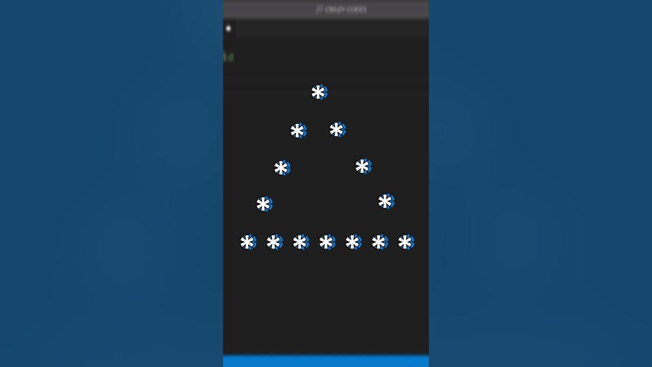 Hollow Pyramid Pattern in Python | Crazy Codes | Python Tamil | # ...
