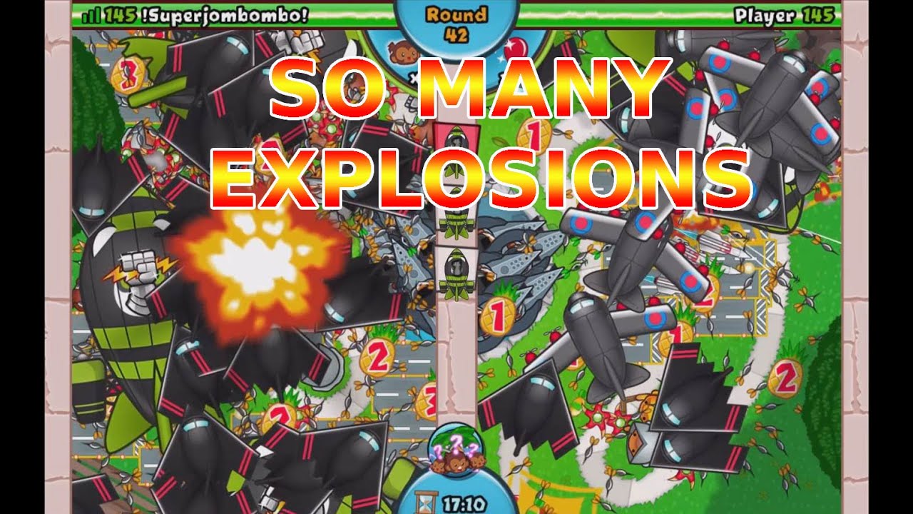 BTD Battles — безумие Monkey Ace в поздней игре