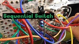 Eurorack Sequential Switch Demo