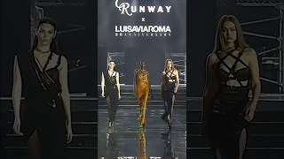 Gigi Hadid, Anok Yai, and Vittoria Ceretti for the cr runway x luisaviaroma ✨ #supermodel #runway screenshot 1