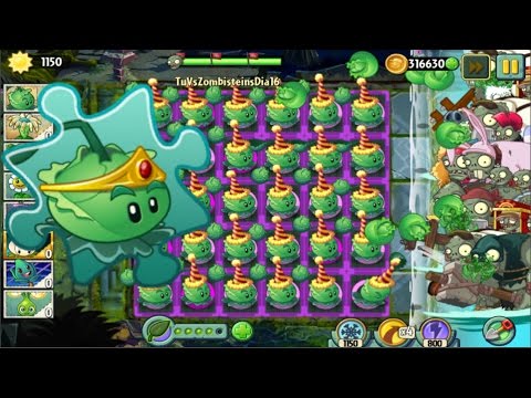 Plants vs Zombies 2 Mod - Coltapulta vs Legion de Zombistein - YouTube