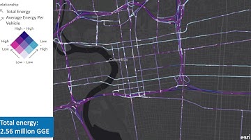 VIZ19 22C | Jeff Cappellucci | Visualization of Traffic Energy Flow Geographic Information Systems