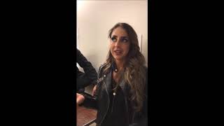 AEW INSTAGRAM LIVE VIDEO 1/1/20 BRITT BAKER WITH THE JURASSIC EXPRESS