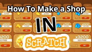 How To Make Shop In scratch | 2025