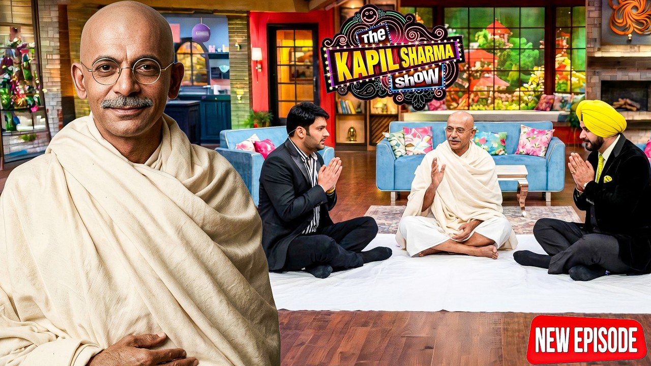 Sunil Grover ने महात्मा Gandhi की जबरदस्त Acting दिया Kapil को ज्ञान  ! || The Kapil Sharma Show ||