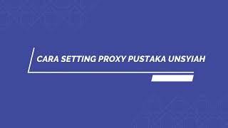 Cara Setting Proxy di Mozilla Firefox screenshot 5