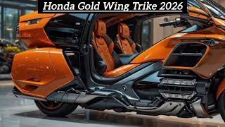 Honda Gold Wing Trike 2026 Review | Ultimate Touring Power and Comfort on Three Wheels