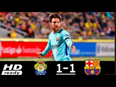 Las Palmas vs Barcelona 1-1 - Full Match Highlights - La Liga 01/03/2018 HD