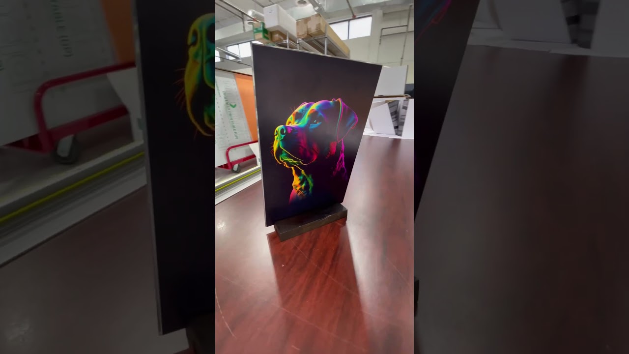 UV printing acrylic &glass, neon light 