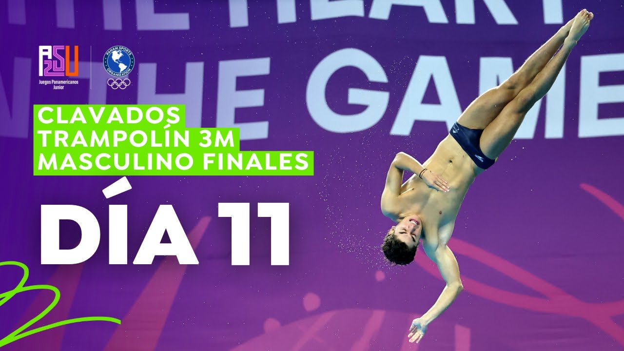 Final Clavados - 3m Trampolín Masculino - Juegos Panamericanos Junior ASU 2025