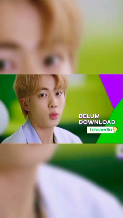 Behind The Scenes Jin X Tokopedia . gemas banget jin Main game🥰😚😚😚😚😚#bts#jin#tokopedia#army