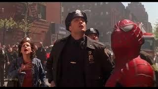 Spider-Man 1 (2002) | Spiderman Saves A Baby From A Burning Building Scene