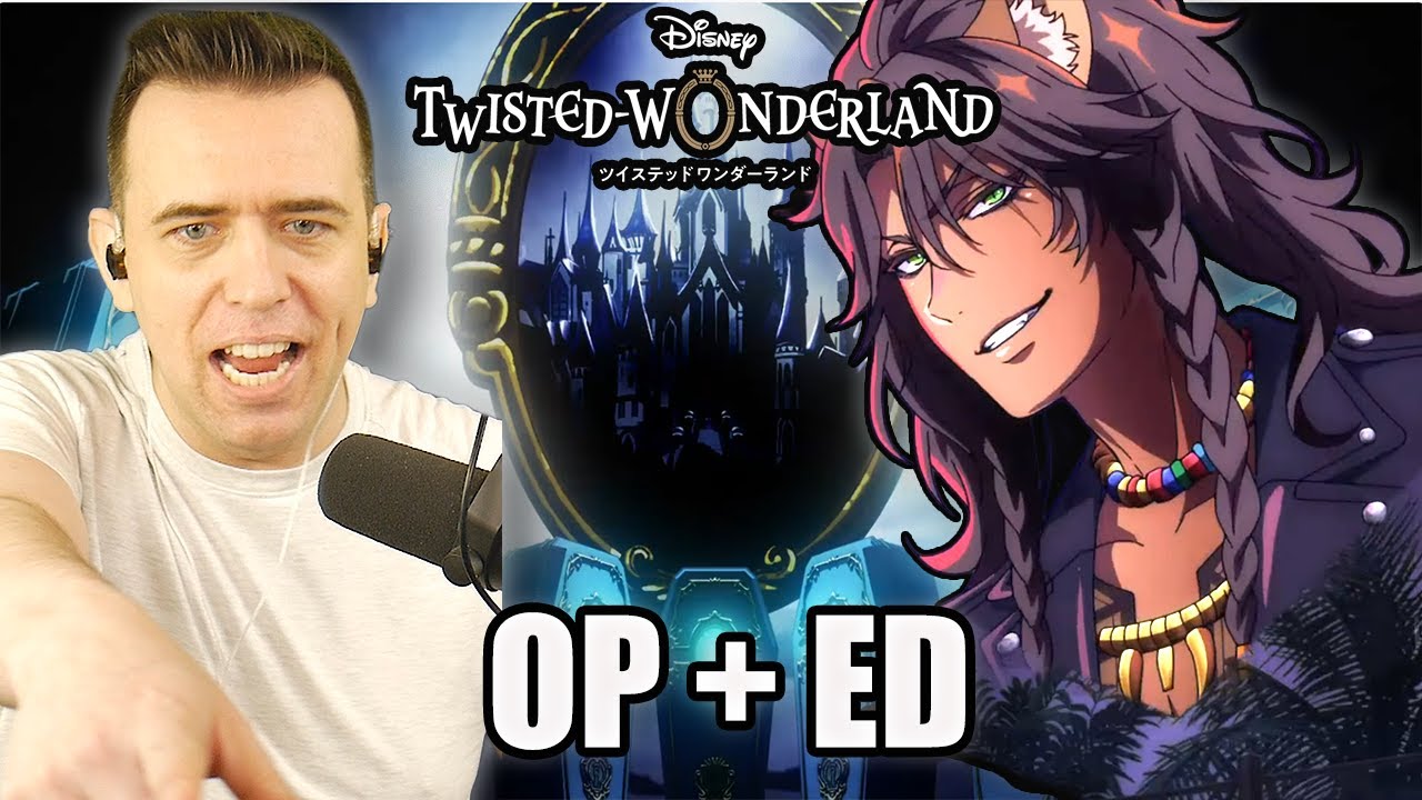 Disney Twisted-Wonderland: Реакция на начало и конец мультфильма