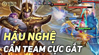 [ HONOR OF KINGS / VGVD ] CÂN TEAM BẮN CẢ THẾ GIỚI CÙNG HẬU NGHỆ ( ÁO GIÁP VÀNG : CUNG NHÂN MÃ )