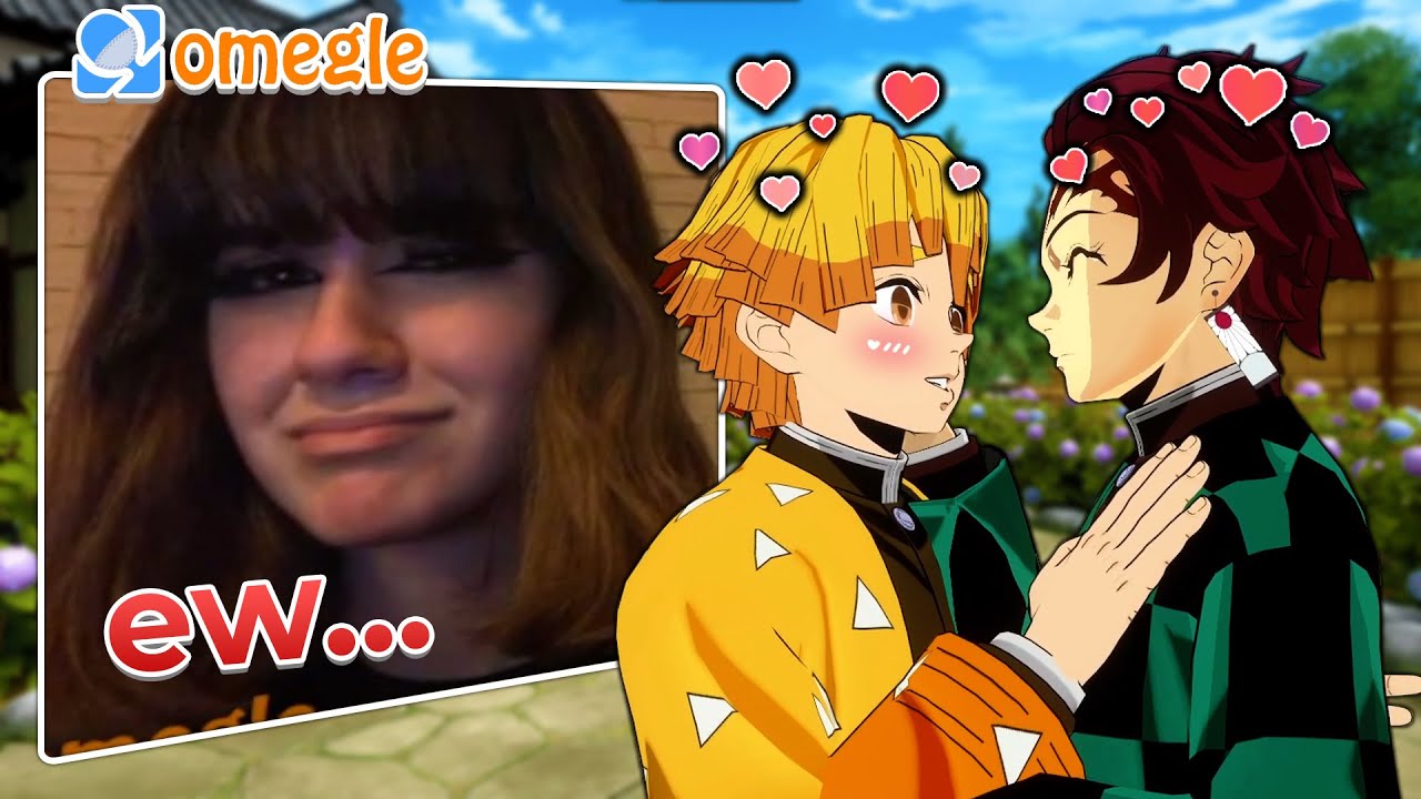 Танджиро и Зеницу идут на Omegle! (убийца демонов vr)