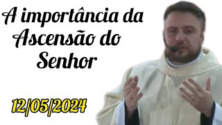 A Importância da Ascensão do Senhor - Padre Mário Sartori -12/05/24 - Solenidade Ascensão do Senhor