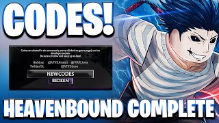 NEW! ALL HEAVENBOUND COMPLETE UPDATE 30 CODES FOR JUJUTSU BEATDOWN! ROBLOX JUJUTSU BEATDOWN CODES
