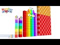 Numberblocks Pattern Comparison: 7 to 70M ๐