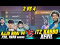  fight 2 kill    v    2 vs 4    xevil   quadra  