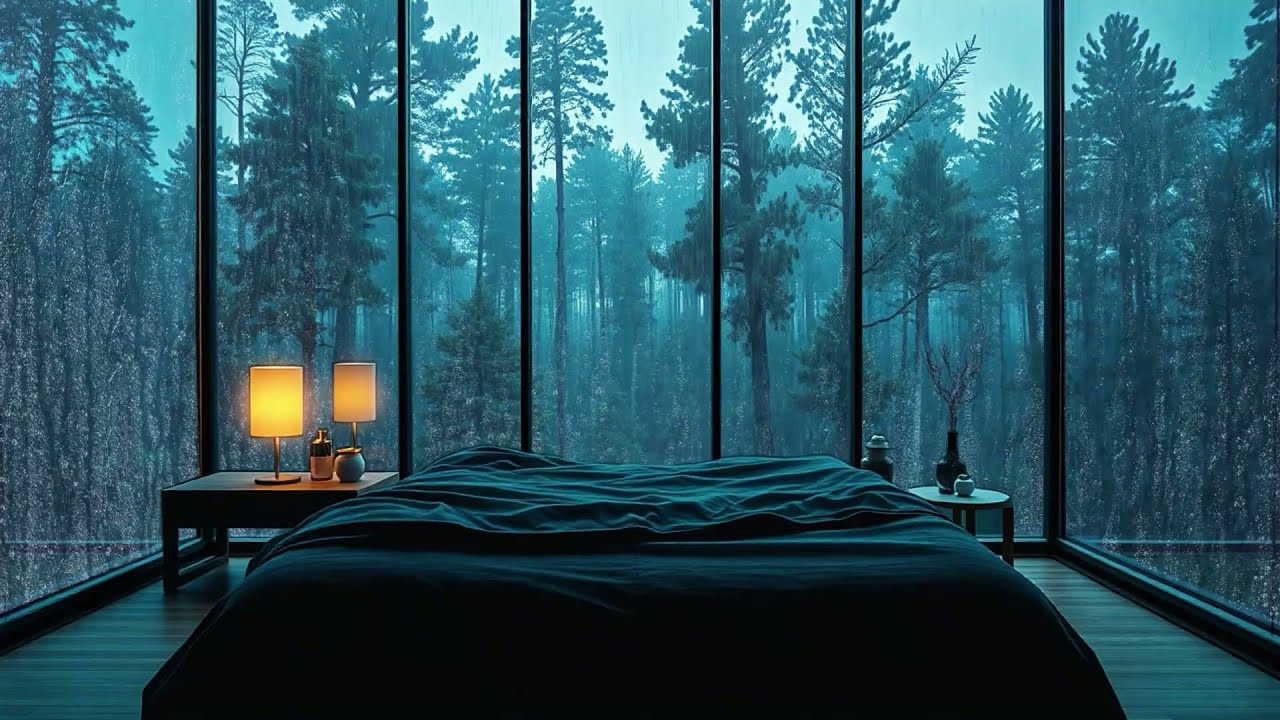 Deep Sleep Rain Sounds 🌧️ 10 HOURS | Relaxing White Noise for Insomnia & Study