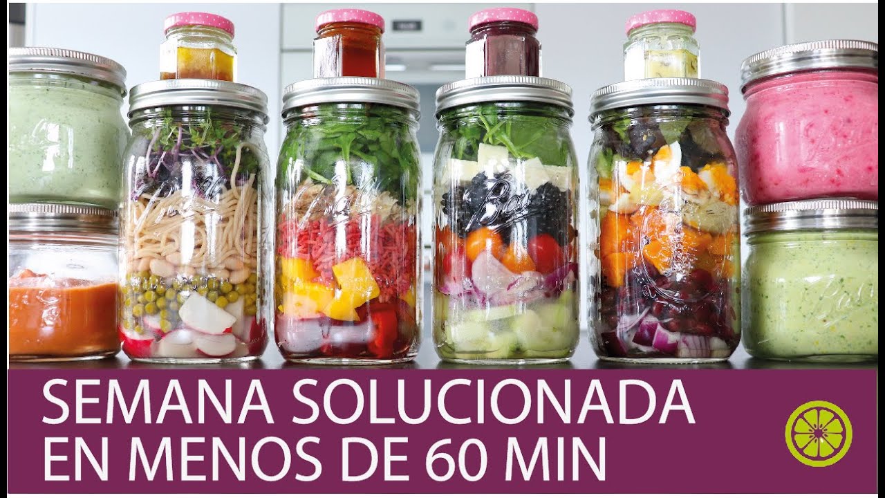 BATCH COOKING EN MENOS DE 60 MIN - Sano y delicioso