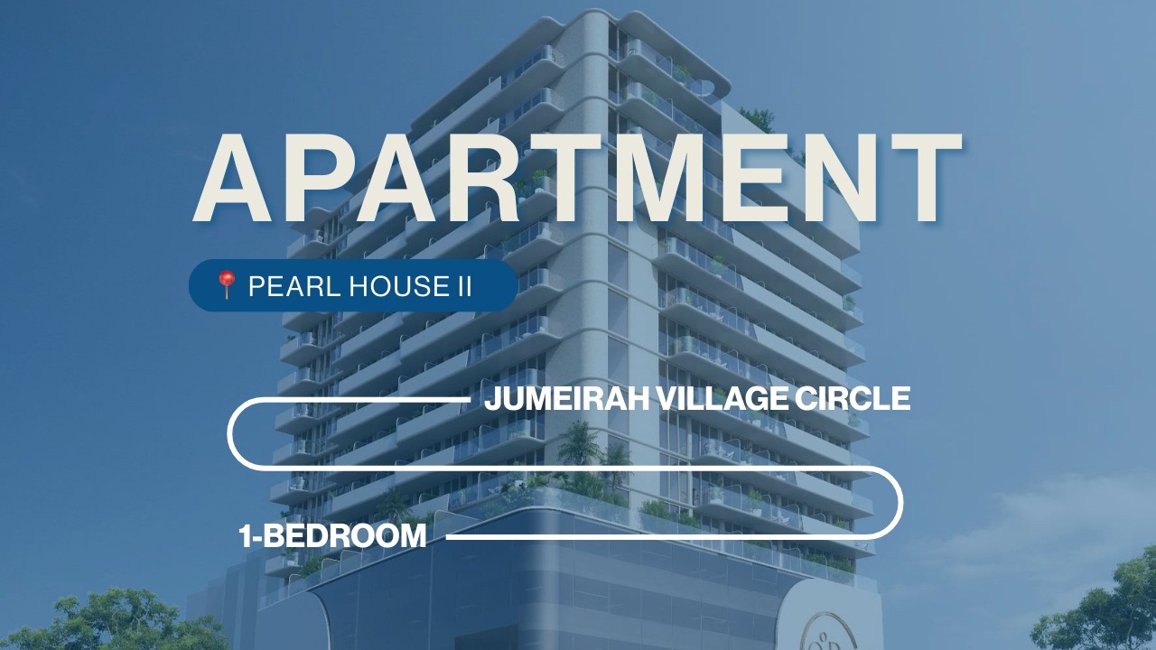 Однокомнатная квартира в комплексе Pearl House II, Jumeirah Village Circle.