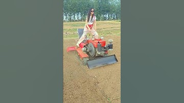 micro-tillage machine #treading #video