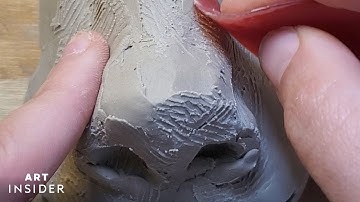 How This Artist Sculpts Realistic Noses Out Of Clay