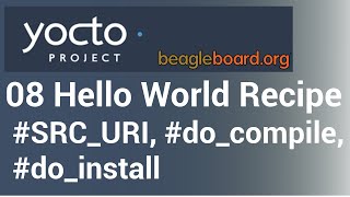 Yocto Tutorial - 08 Creating a Simple Hello World Yocto Recipe(FROM SCRATCH!) | With C Program screenshot 4