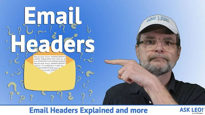 Email Headers Explained and How They Might Help You