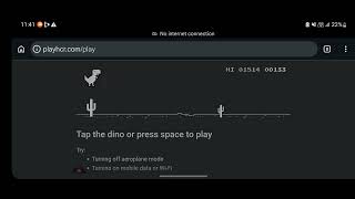 23 second dyanasuoore game  in chrome #not internet game play ▶️  google  screenshot 2