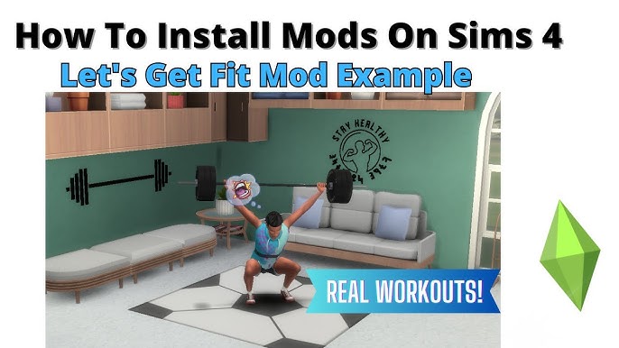 Realistic Workout Equipment, Realistic Food, & MORE! (The Sims 4 Mods)