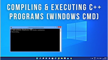 How to Compile and Run a C++ Program from Command Prompt in Windows 11