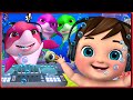 Happy Sharky Family - Baby songs - Nursery Rhymes &amp; Kids Songs