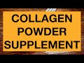 You Should Think Twice Before Taking A Collagen Powder Supplement!!