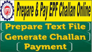 How to prepare and pay EPF challan online || PF Challan Payment  || ईपीएफ का भुगतान ऑनलाइन कैसे करें