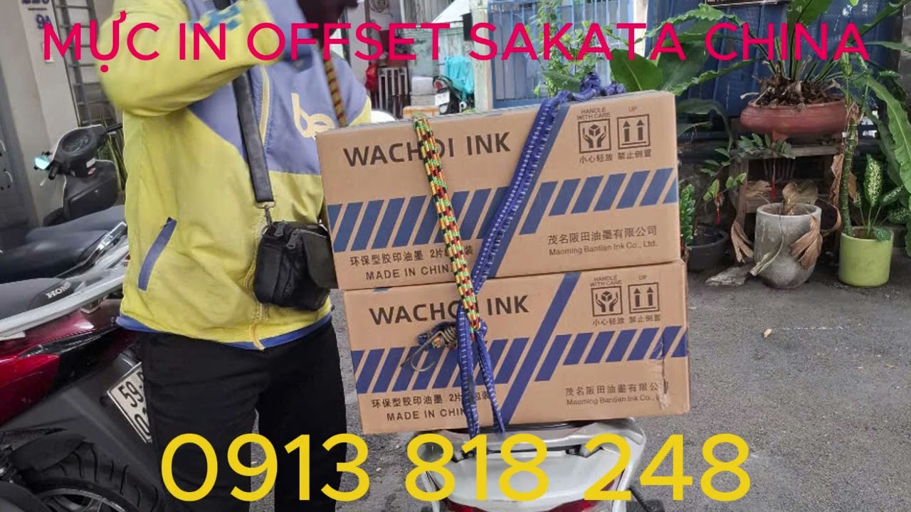 MỰC IN OFFSET SAKATA CHINA 