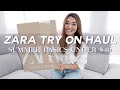 ZARA TRY ON HAUL | SUMMER BASICS UNDER $40