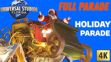 Universal Studios Holiday Parade 2025 Featuring Macy