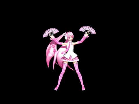【MMD】千本桜 Senbonzakura "One Thousand Cherry Trees"「LIVE PARTY」 【初音ミク：桜ミク】【1080p / 60fps】