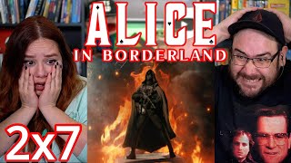 The King of Spades is UNSTOPPABLE! | Alice in Borderland 2x7 REACTION | Season 2 | 今際の国のアリス
