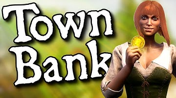 TOWN BANK w NEW Building Mod Conan Exiles Build Guide