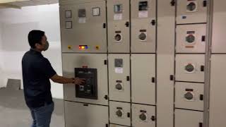 Auto Transfer Switch Testing with genset on load at Menara PJD