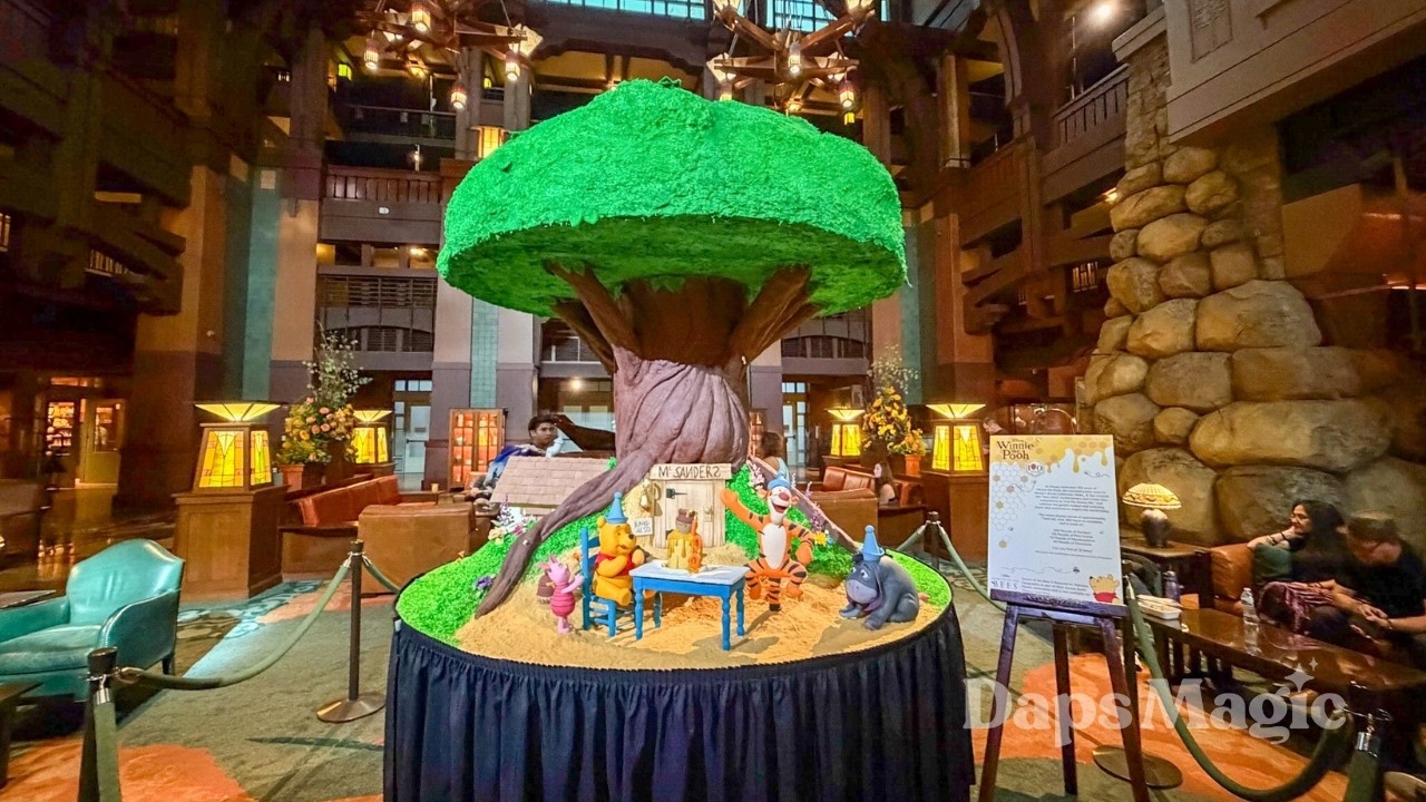 Winnie the Pooh Confectionery at Disney's Grand Californian Hotel & Spa 4K