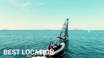 Foiling a F101 with Provela foiling centre 2018