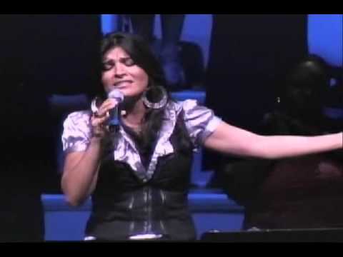 Alma Rivera singing "Show Me Your Glory"