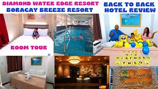 BORACAY 2024 | WHERE TO STAY | DIAMOND WATER EDGE & BORACAY BREEZE RESORT ROOM TOUR, RATES & REVIEW